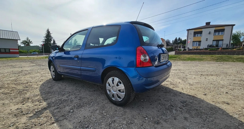 Renault Clio cena 7300 przebieg: 161800, rok produkcji 2005 z Koprzywnica małe 121
